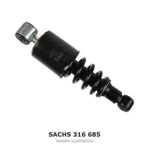AMORTECEDOR DA CABINE SACHS MERCEDES-BENZ – 316 685 – imagem ilustrativa