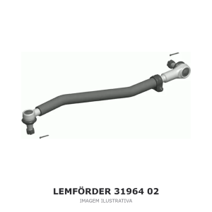 BARRA DE DIREÇÃO CENTRAL LEMFÖRDER VOLVO – 31964 02 – imagem ilustrativa