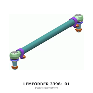 BARRA DA DIREÇÃO LEMFÖRDER DAF – 33981 01 – imagem ilustrativa