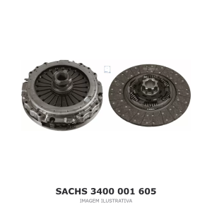 MÓDULO DE EMBREAGEM SACHS MERCEDES-BENZ ACTROS – 3400 001 605 – imagem ilustrativa