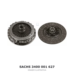 KIT DE EMBREAGEM SACHS SCANIA SÉRIES G / R – 3400 001 627 – imagem ilustrativa
