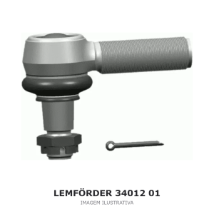 TERMINAL DE DIREÇÃO LEMFÖRDER VOLVO – 34012 01 – imagem ilustrativa
