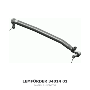 BARRA DE DIREÇÃO CENTRAL LEMFÖRDER VOLVO – 34014 01 – imagem ilustrativa