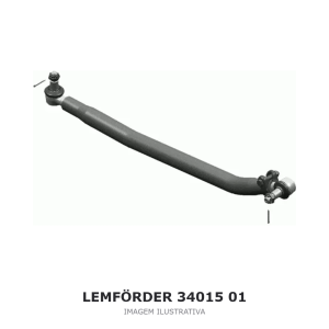 BARRA DE DIREÇÃO CENTRAL LEMFÖRDER VOLVO – 34015 01 – imagem ilustrativa