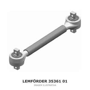BRAÇO OSCILANTE DA SUSPENSÃO LEMFÖRDER SCANIA – 35361 01 – imagem ilustrativa