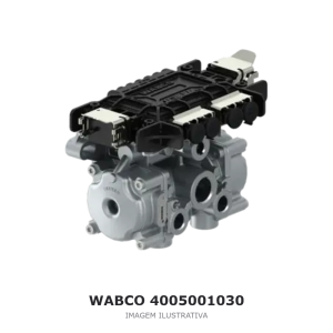 UNIDADE DE CONTROLE ELETRÔNICO DO FREIO WABCO 12 V VOLVO – 4005001030 – imagem ilustrativa