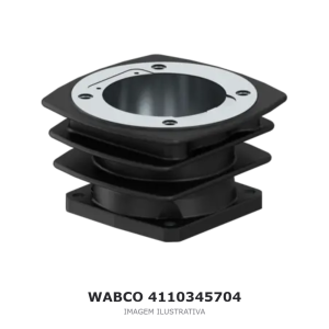 CILINDRO PNEUMÁTICO WABCO MERCEDES-BENZ – 4110345704 – imagem ilustrativa