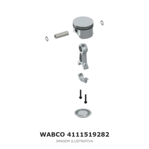 JOGO DE REPARO DO COMPRESSOR DE AR WABCO – 4111519282 – imagem ilustrativa