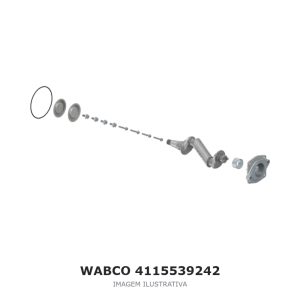 JOGO DE REPARO DO COMPRESSOR DE AR WABCO – 4115539242 – imagem ilustrativa