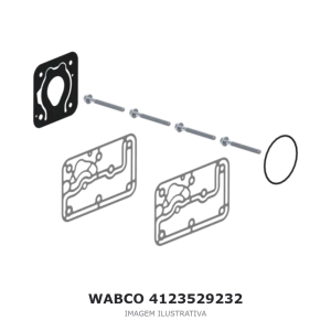 JOGO DE REPARO DO COMPRESSOR DE AR WABCO MERCEDES-BENZ – 4123529232 – imagem ilustrativa