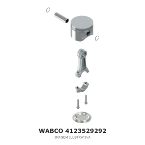 JOGO DE REPARO DO COMPRESSOR DE AR WABCO MERCEDES-BENZ – 4123529292 – imagem ilustrativa