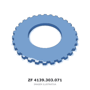 CHAPA DE PROTECAO ZF – 4139.303.071 – imagem ilustrativa