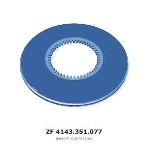 LAMELA EXTERNA ZF 2 HL 290 / 2 HL 250 / 2 HL 270 – 4143.351.077 – imagem ilustrativa