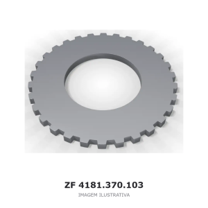 CHAPA INTERMEDIÁRIA ZF – 4181.370.103 – imagem ilustrativa