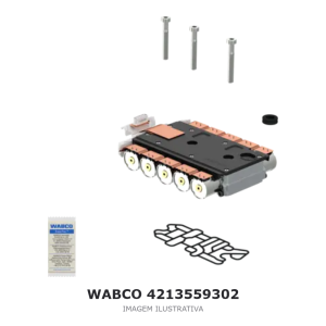 JOGO DE REPARO DO ATUADOR DA CAIXA DE CÂMBIO AUTOMATIZADA WABCO – 4213559302 – imagem ilustrativa
