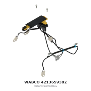 CONECTOR ELÉTRICO WABCO 24 V VOLVO / RENAULT – 4213659382 – imagem ilustrativa