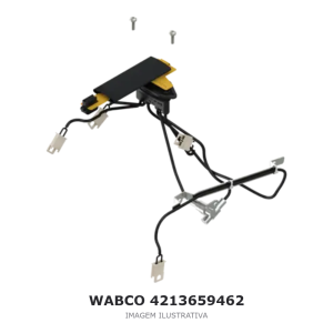 CABO CONECTOR ELÉTRICO WABCO VOLVO / RENAULT – 4213659462 – imagem ilustrativa