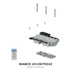 JOGO DE REPARO DO ATUADOR DA CAIXA DE CÂMBIO AUTOMATIZADA WABCO VOLVO / RENAULT – 4213679242 – imagem ilustrativa
