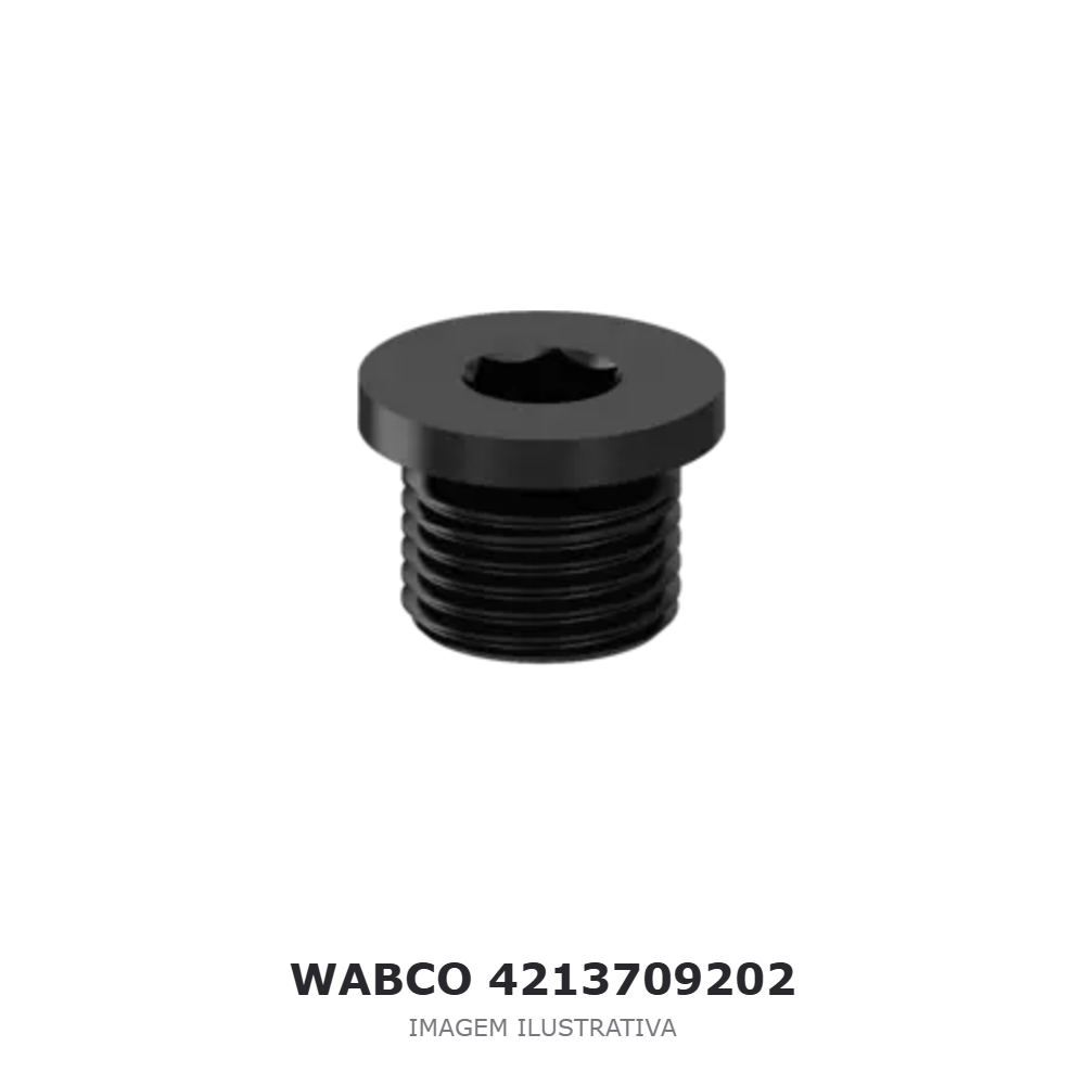 BUJÃO WABCO – 4213709202 – imagem ilustrativa BUJÃO WABCO – 4213709202 – imagem ilustrativa