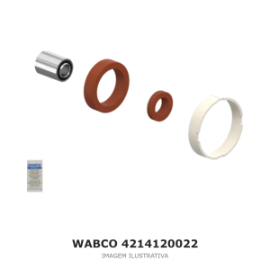 JOGO DE REPARO DO CILINDRO ACIONAMENTO WABCO MERCEDES-BENZ – 4214120022 – imagem ilustrativa