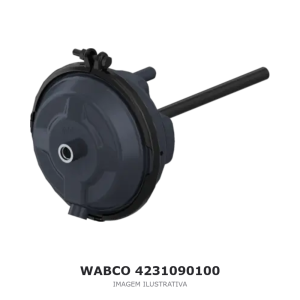 CILINDRO DE FREIO DE MEMBRANA WABCO VOLVO / SCANIA – 4231090100 – imagem ilustrativa