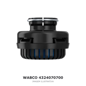 SILENCIADOR WABCO MERCEDES-BENZ / VOLVO / SCANIA – 4324070700 – imagem ilustrativa
