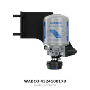 SECADOR DE AR WABCO MAN / VW – 4324100170 – imagem ilustrativa