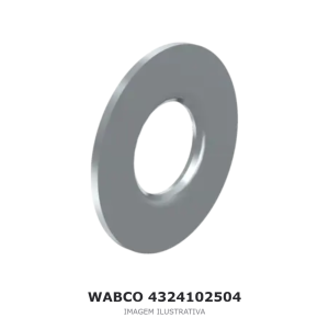 PRATO DE VÁLVULA WABCO – 4324102504 – imagem ilustrativa