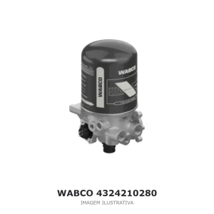 SECADOR DE AR WABCO 24 V ALEXANDER DENNIS / FAW / FOTON – 4324210280 – imagem ilustrativa