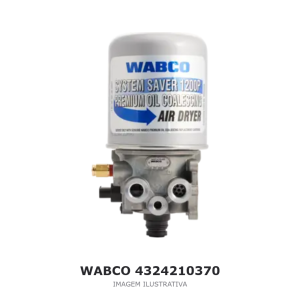 SECADOR DE AR WABCO 12 V VOLVO – 4324210370 – imagem ilustrativa