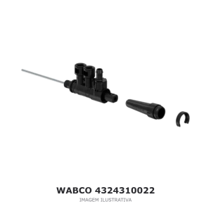 KIT DE VÁLVULA WABCO VOLVO / SCANIA / DAF – 4324310022 – imagem ilustrativa
