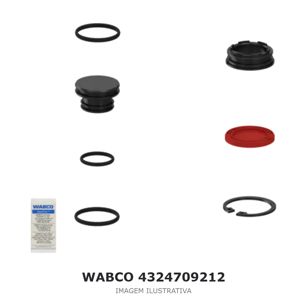CARTUCHO FILTRO SECADOR DE AR WABCO VOLVO – 4324709212 – imagem ilustrativa CARTUCHO FILTRO SECADOR DE AR WABCO VOLVO – 4324709212 – imagem ilustrativa