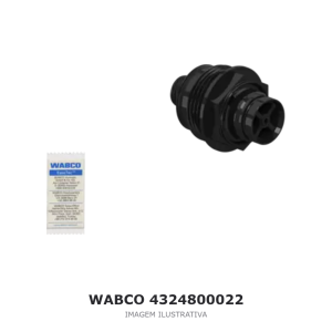 CARTUCHO FILTRO SECADOR DE AR WABCO VOLVO – 4324800022 – imagem ilustrativa