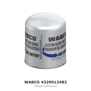 FILTRO DE LINHA WABCO VOLVO – 4329012482 – imagem ilustrativa