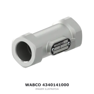 VÁLVULA DE RETENÇÃO WABCO MERCEDES-BENZ / SCANIA / MAN – 4340141000 – imagem ilustrativa