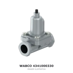 VÁLVULA DE CARREGAMENTO WABCO MERCEDES-BENZ / MAN – 4341000330 – imagem ilustrativa