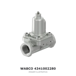 VÁLVULA DE CARREGAMENTO WABCO SCANIA / MAN / IVECO – 4341002280 – imagem ilustrativa