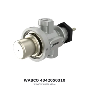 VÁLVULA 3/2 VIAS WABCO VOLVO – 4342050310 – imagem ilustrativa