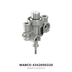 VÁLVULA 3/2 VIAS WABCO SCANIA / DAF – 4342050320 – imagem ilustrativa
