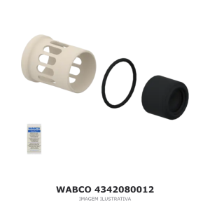 JOGO DE REPARO DE VÁLVULA 2 VIAS WABCO VOLVO / MAN / FORD – 4342080012 – imagem ilustrativa