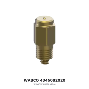 VÁLVULA DE SEGURANÇA WABCO SCANIA / AGRALE – 4346082020 – imagem ilustrativa