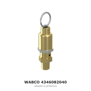VÁLVULA DE SEGURANÇA WABCO SCANIA – 4346082040 – imagem ilustrativa