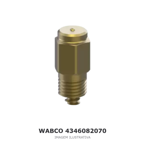 VÁLVULA DE SEGURANÇA WABCO MAN / VW / FORD – 4346082070 – imagem ilustrativa