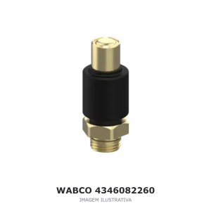 VÁLVULA DE SEGURANÇA WABCO VOLVO – 4346082260 – imagem ilustrativa