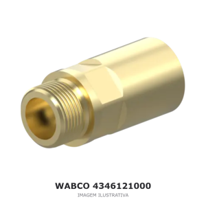 VÁLVULA DE SEGURANÇA WABCO SCANIA – 4346121000 – imagem ilustrativa