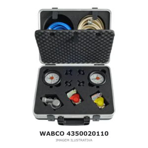 MALETA DE TESTE PNEUMÁTICO WABCO – 4350020110 – imagem ilustrativa