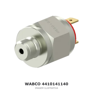 COMPONENTE ELETRÔNICO WABCO – 4410141140 – imagem ilustrativa