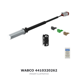 JOGO DE REPARO DO SENSOR INDUTIVO ABS WABCO SCANIA / RENAULT – 4410320262 – imagem ilustrativa