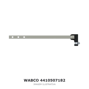 ALAVANCA WABCO VOLVO / SCANIA / MAN – 4410507182 – imagem ilustrativa