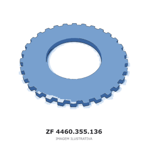 CHAPA DE SEGURANÇA ZF – 4460.355.136 – imagem ilustrativa